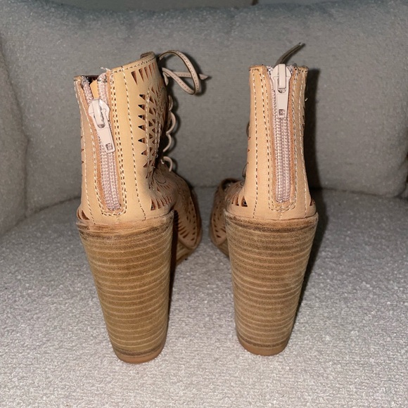 Jeffrey Campbell Rodillo Lace-up Hi-Wedge Sandal - Picture 3 of 5